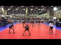 Celeste Hanson, Setter class of 2017 - Show Me National Qualifier (KC)