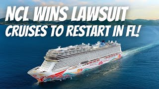 HUGE CRUISE UPDATE: Norwegian Cruise Line WINS lawsuit Against Florida! #Short