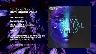 Video thumbnail for Aiyn Zahev Sounds – Diva Digital Vol.2 | Trance Sounds for u-he Diva by ResonanceSoundCom