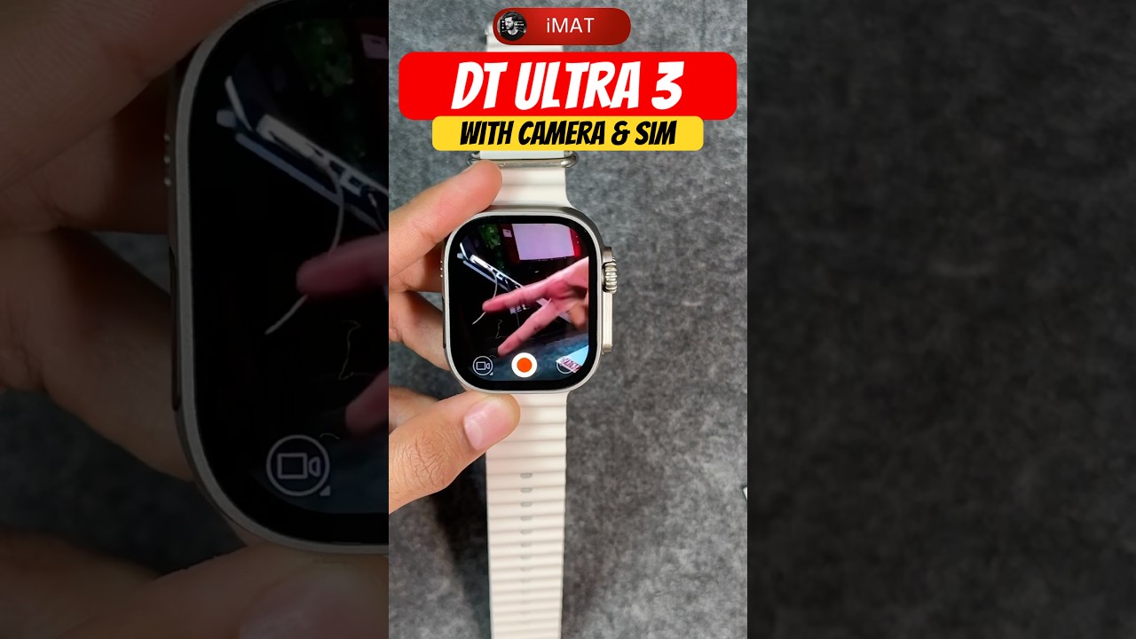 DT Ultra 3 Android Watch | Dual-System Apple Watch Alternative #applewatchultra #dtultra3