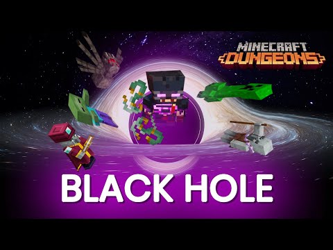 SpookyFairy - "BLACK HOLE" Minecraft Dungeons Build - Nothing Escapes!