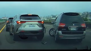 【車禍影片】不要貼貼（2024.03.30 國道一號南下竹北段