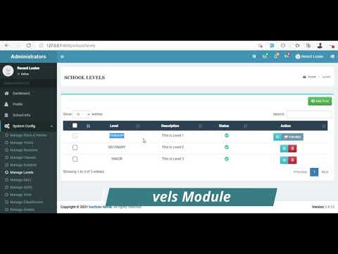 School Management System Upgraded Version Full Project | [ Administrator, Teacher , Accountant ] PHP