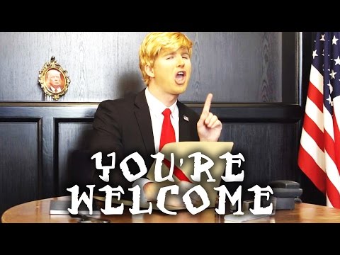 Moana ft. Donald Trump - You're Welcome [Parody]