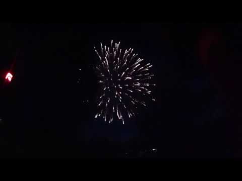 See in Flammen 2015 Tannenhausen Ostfriesland Feuerwerk [HD]