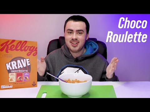 Kellogg's Krave Choco Roulette - Mystery Cereal with 3 Flavours!
