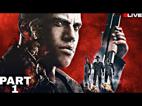 MAFIA 3 - DEFINITIVE EDITION - 2022 | GANGSTER OF THE ERA | WALKTHROUGH & GAMEPLAY | PART 1 🔵🔴LIVE !