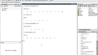 Matlab Sect 32 Creating Vectors with Random Elements