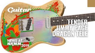 Video thumbnail for First Look: Fender Jimmy Page Dragon Telecaster #NAMM2019 by Guitar