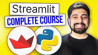 Complete Streamlit course for python developers