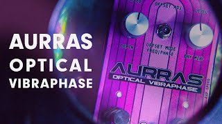 Video thumbnail for Aurras Optical Vibraphase by SolidGoldFX [Demo] by SolidGoldFX | Diamond Pedals