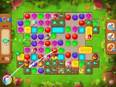 Gardenscapes Level 4078 With No Boosters