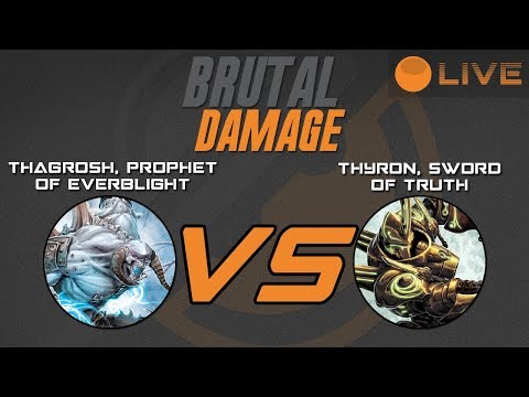 Brutal Damage Weekly Warmahordes - Thagrosh1 vs Thyron1