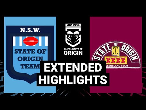 NRL Highlights | State of Origin 1992 | Game 1 | Extended Highlights | NRL
