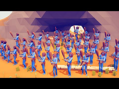 100X CLUBBERS VS EVERY ARMY IN THE GAME ! ! ! ! - TOTALLY ACCURATE BATTLE SIMULATOR - TABS
