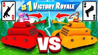 WAR Card Game BATTLE *NEW* Game Mode in Fortnite Battle Royale