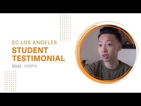 EC Los Angeles | Student Testimonial | Joseph from Taiwan