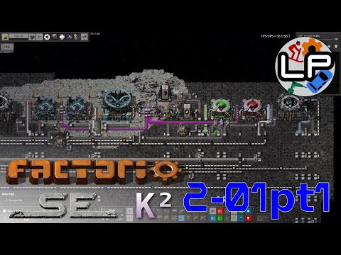 S2-E1 pt1 - Energised - Laurence Plays Factorio: Space Exploration 0.6 + Krastorio²