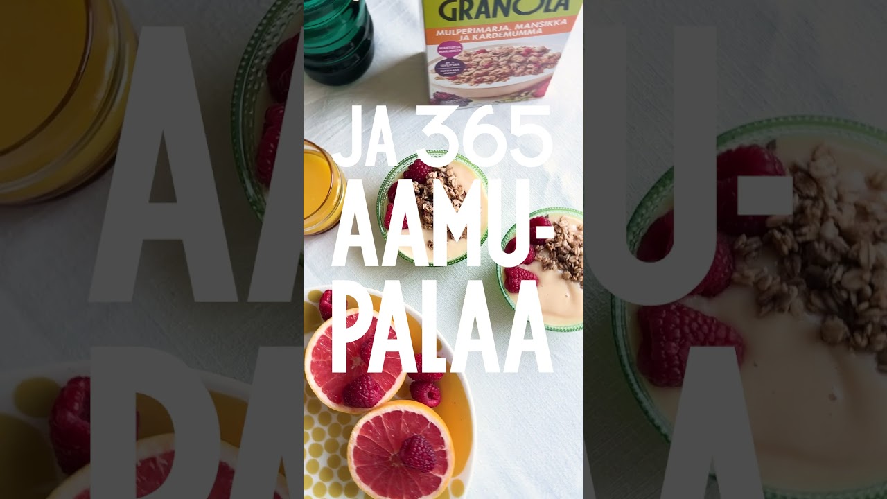 Vuodessa on 365 aamupalaa, otetaan niistä kaikki irti 💚