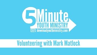 Volunteering with Mark Matlock