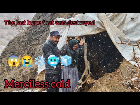 Homeless family’s shattered hope buried under the merciless snow