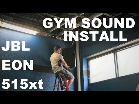 YouTube video about: How to hang speakers in garage?