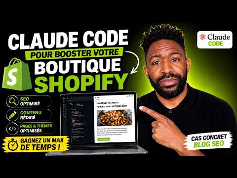 Comment utiliser Claude Code pour améliorer votre boutique Shopify (SEO, contenu, pages)