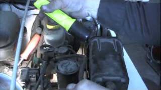 Evap large leak smoke test