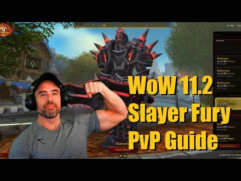 11.2 Slayer Fury Warrior PvP Guide: (Talents, Stats, Macros, Rotation) - WoW: The War Within