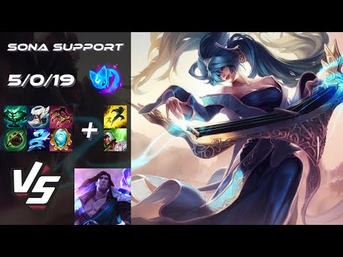 SUPPORT Sona vs Taric - EU Challenger Patch 14.11