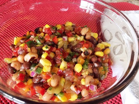 Texas Caviar Recipe • Flavorful, Colorful and Healthy Summer Dip! - Episode #239
