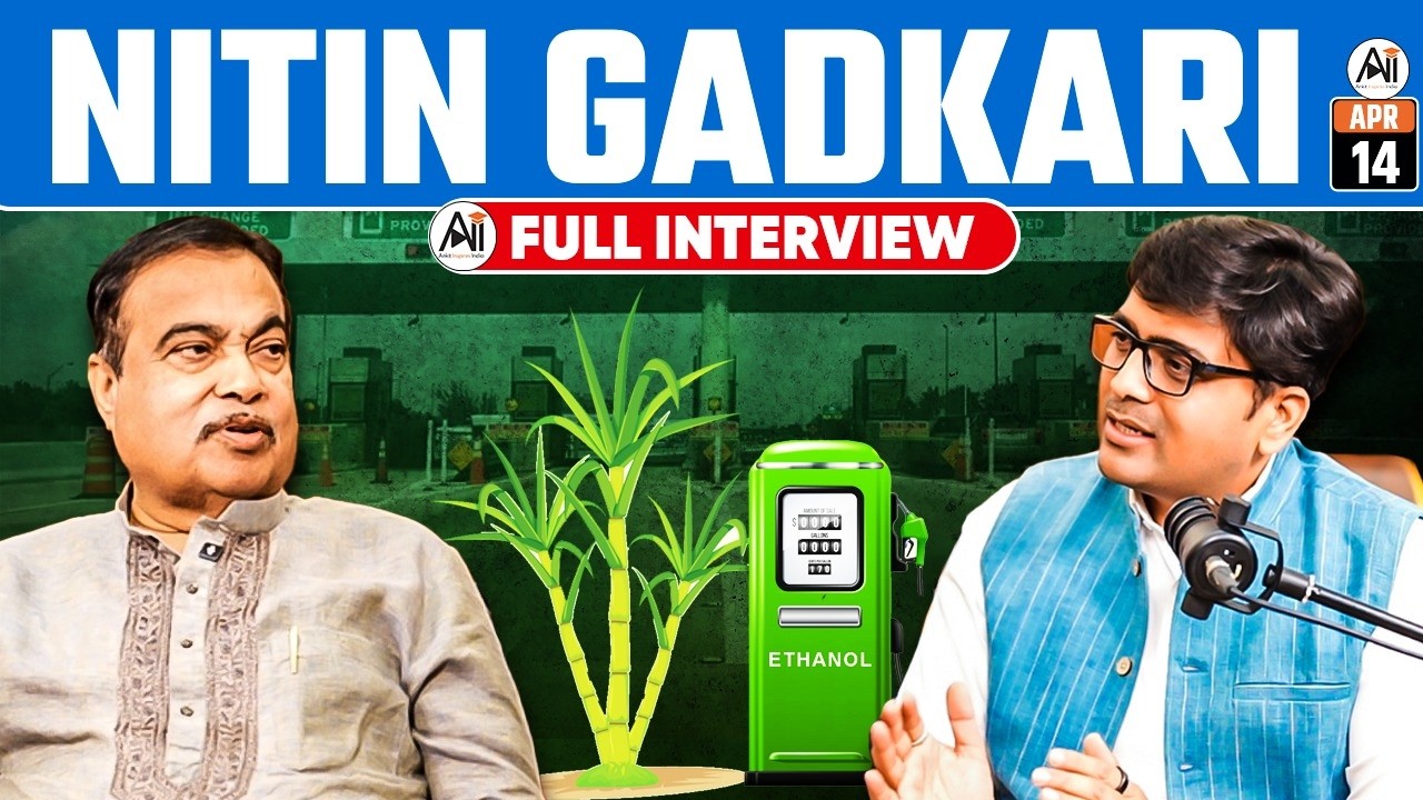 Will Toll Tax End? E20 Fuel, Hydrogen & India’s Road Future |Interview With Nitin Gadkari |Ankit Sir
