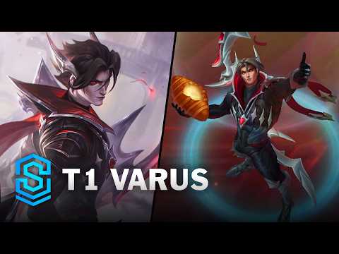 T1 Varus Skin Spotlight - Pre-Release - PBE Preview - League of Legends