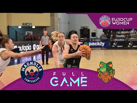 Magnolia Basket Campobasso v Zabiny Brno | Full Basketball Game | EuroCup Women 2025-26