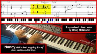 &#39;Nancy (with the Laughing Face)&#39; - jazz piano tutorial