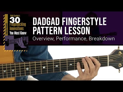 🎶 DADGAD Fingerstyle Pattern Guitar Lesson from Vicki Genfan