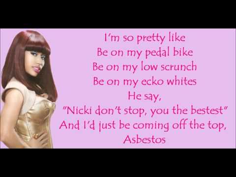 Nicki Minaj - Bedrock Verse Lyrics Video