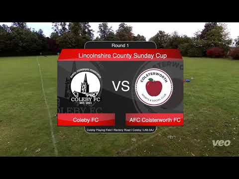 Coleby FC 3 - 0 AFC Colsterworth (County Cup - Round 1)