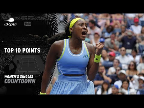 Top 10 Women's Singles Points of the Tournament | 2024 US Open