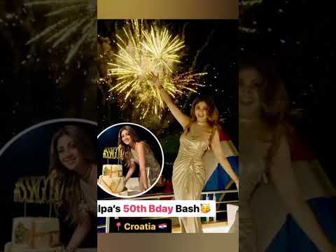 Shilpa 's 50th bday party 😳#new #shorts #shilpashetty #trendingshorts #bollywood #reels #shortsviral