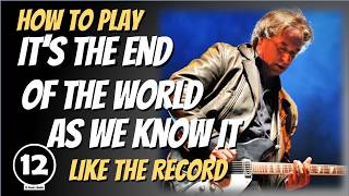It's the End of the World As We Know It (And I feel fine) - R.E.M. | Guitar Lesson