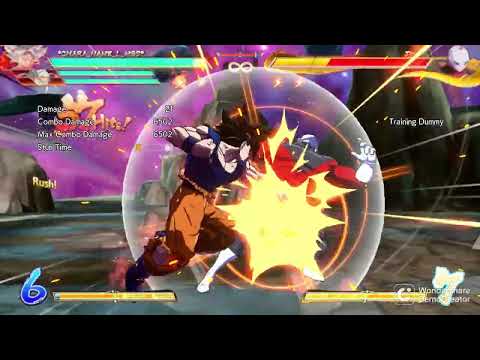 DBFZ UI Goku, SSGSS Vegeta, and Freiza TOD