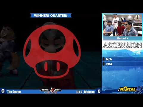 "Ascension 5/18/19" - The Doctor (Mario) v. Elk G | Digimon (Fox) - Winners Quarters