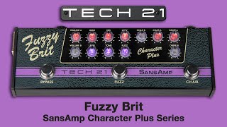 Tech 21 SansAmp Character Plus Series: Fuzzy Brit