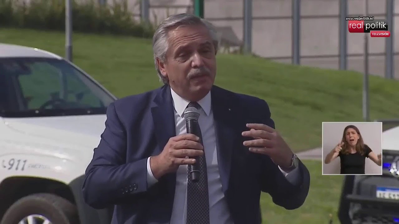 Merlo: Alberto Fernández encabeza el lanzamiento del programa "Paradas Seguras"