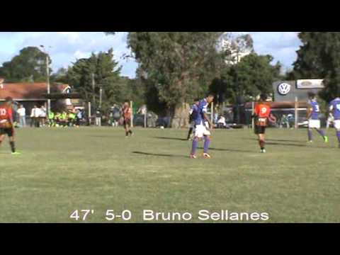 Sub 16 6° Fecha Torneo Apertura 2014 Defensor 7-0 Dep Maldonado - Goles Piquerez x2, Baron, Sellanes