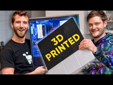 Video Thumbnail: He 3D Printed a case instead of buying one? - AMD $5000 Ultimate Tech Upgrade