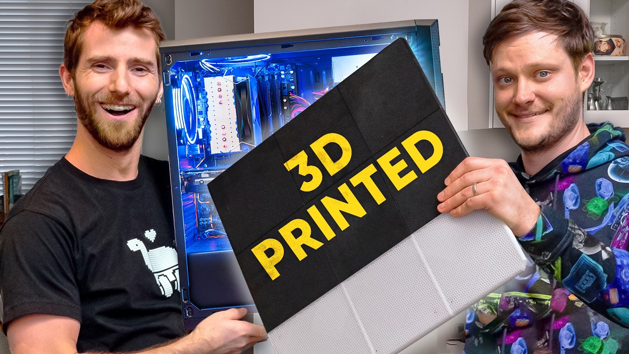 He 3D Printed a case instead of buying one? - AMD $5000 Ultimate Tech Upgrade