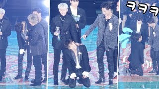 대상 받고 다리 풀린 비아이(feat.남대문) B.I, after receive prize : 아이콘 iKON :  : Edited fancam : 고척