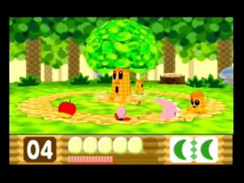 Let's Play Kirby 64: Part 3-Forever Easy Tree WHISPY WOODS